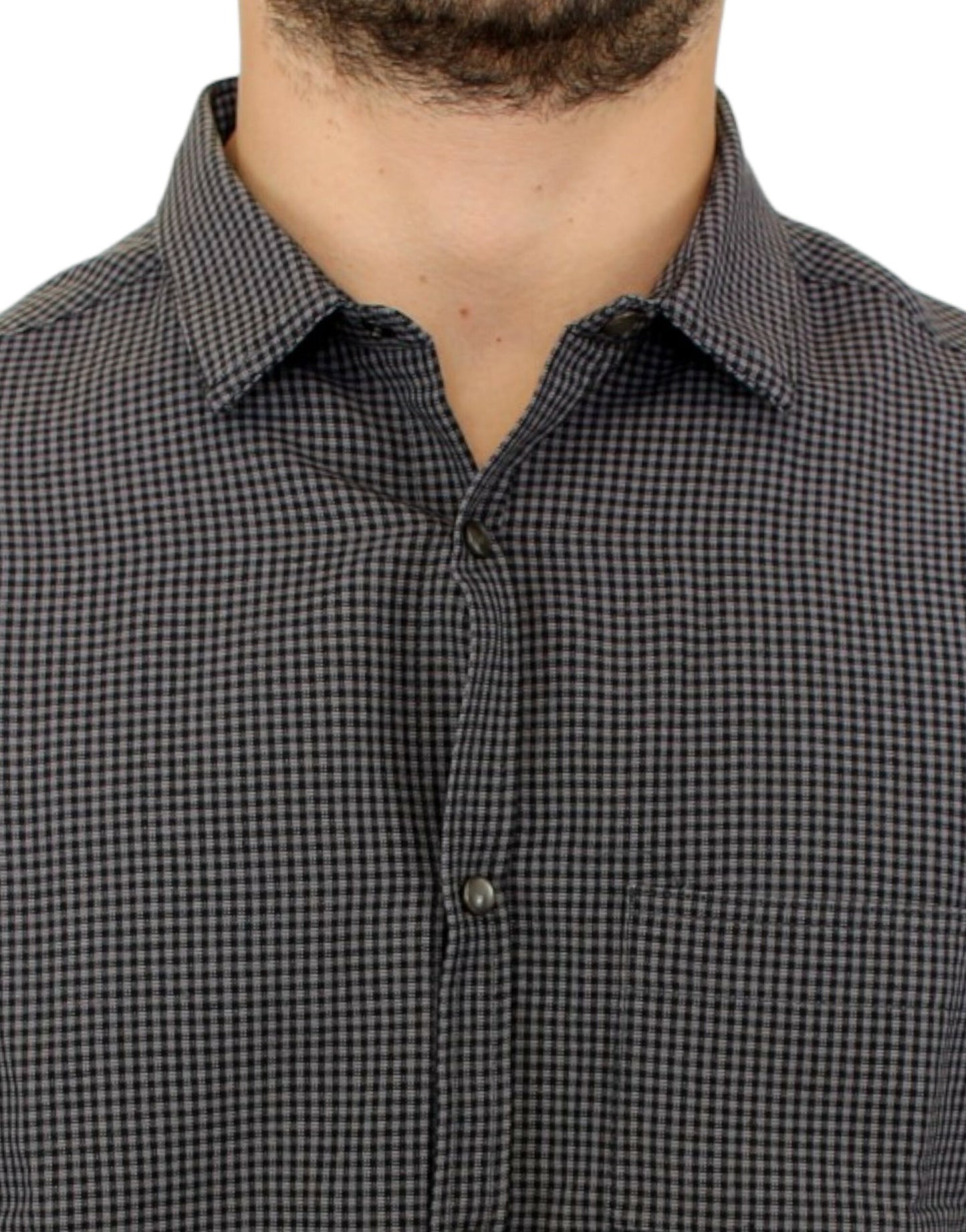 Gray linen casual shirt