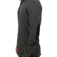 Sleek Slim Fit Charcoal Casual Shirt