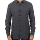 Sleek Slim Fit Charcoal Casual Shirt