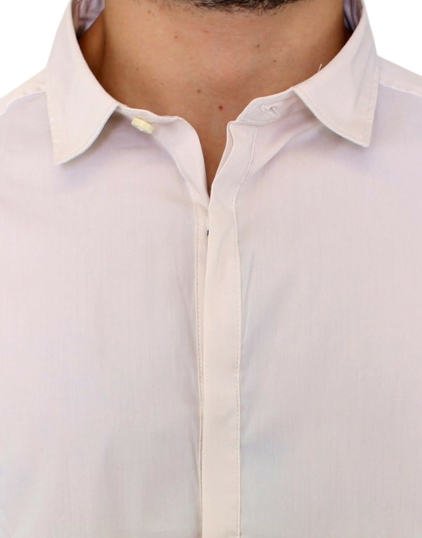 White cotton dress shirt