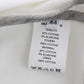 Chic White Cotton Blend Blazer