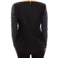Chic Tri-Tone Long Sleeve Sweater
