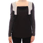 Chic Tri-Tone Long Sleeve Sweater