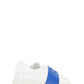 Sleek White Calf Leather Low-Top Sneakers