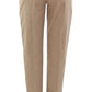 Chic Beige Cotton Blend Trousers