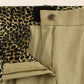 Chic Beige Cotton Blend Trousers