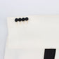 Elegant Black and White Slim Fit Silk Blend Suit
