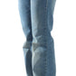 Elegant Straight Blue Jeans - Timeless Style