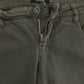 Green slim leg jeans