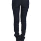 Blue skinny leg jeans