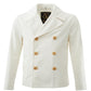 Elegant Marine Style Double Breasted Jacket