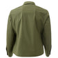 Elegant Green Cotton Saharan Jacket