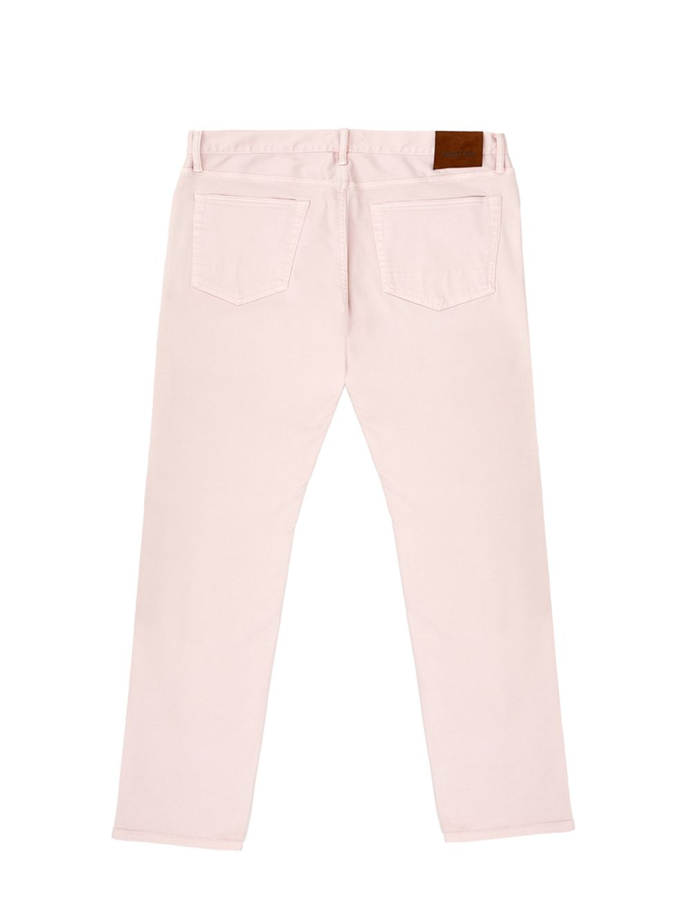 Chic Powder Pink Slim Fit Denim