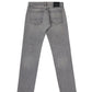Chic Grey Straight Fit Jeans for the Modern Man