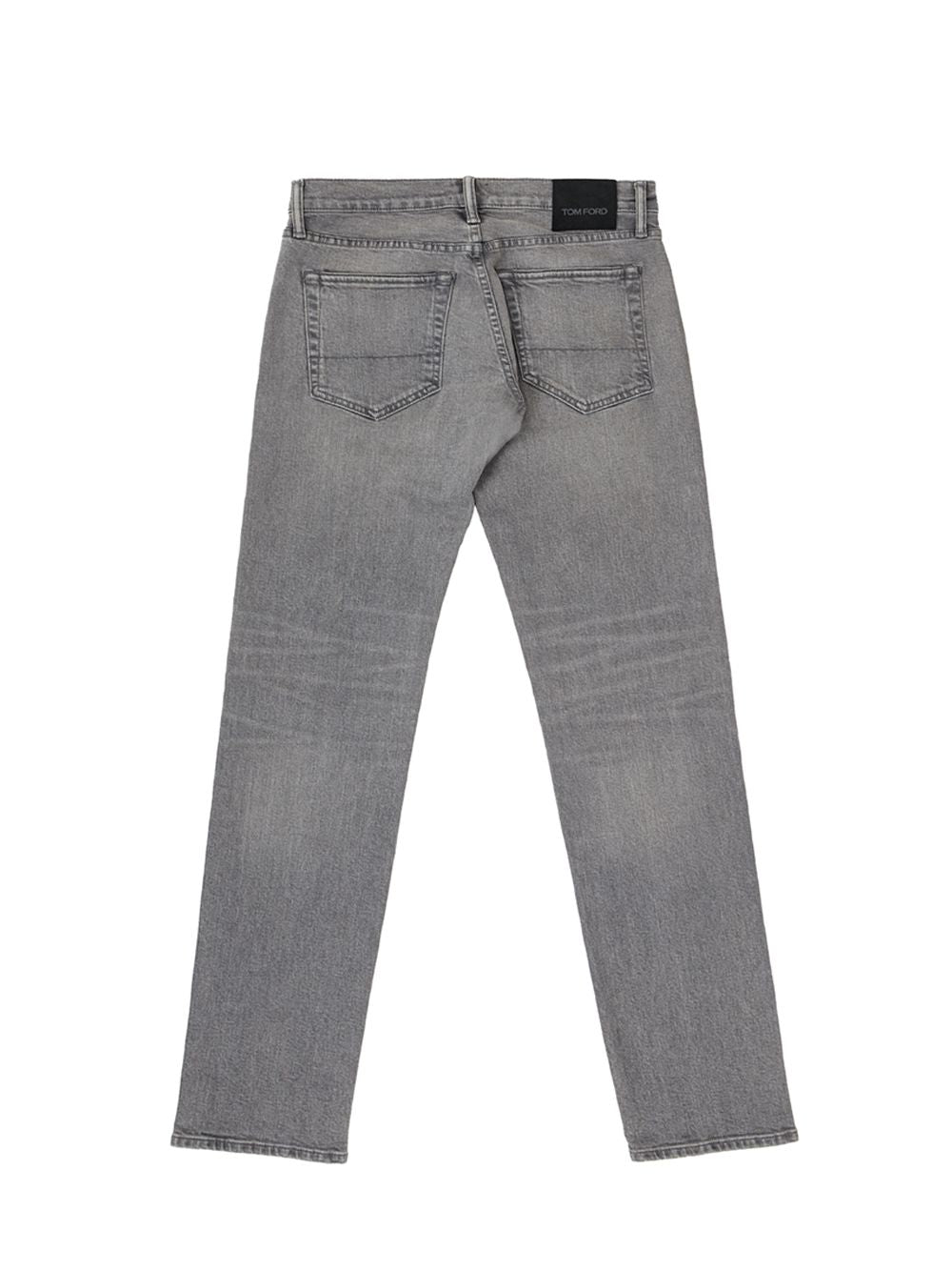 Chic Grey Straight Fit Jeans for the Modern Man