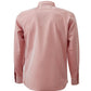 Elegant Pink Cotton Shirt with French Collar