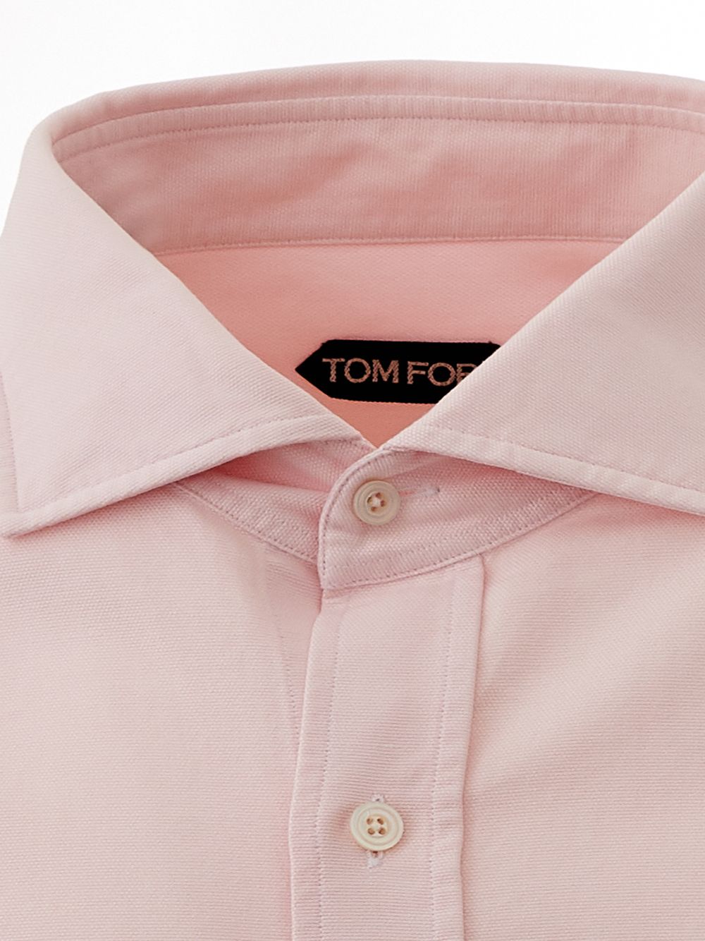 Elegant Pink Long Sleeve Cotton Shirt