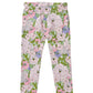 Elegant Floral Print Smoking Trousers