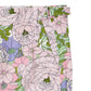 Elegant Floral Print Smoking Trousers
