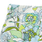 Elegant Green Floral Print Trousers