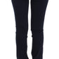 Blue straight leg jeans
