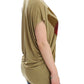 Green print shortsleeve t-shirt