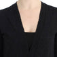 Gray wool alpaca cardigan