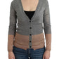Gray lightweight cardigan