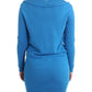 Blue scoopneck sweater