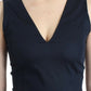 Blue pencil cotton dress