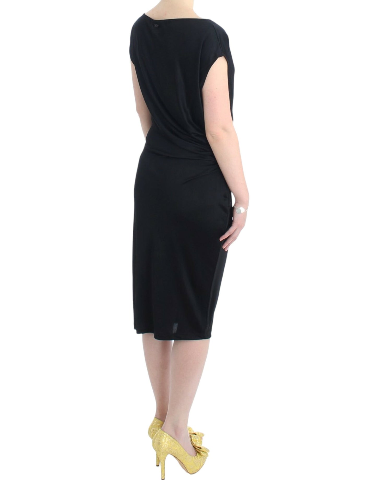 Black assymetric dress