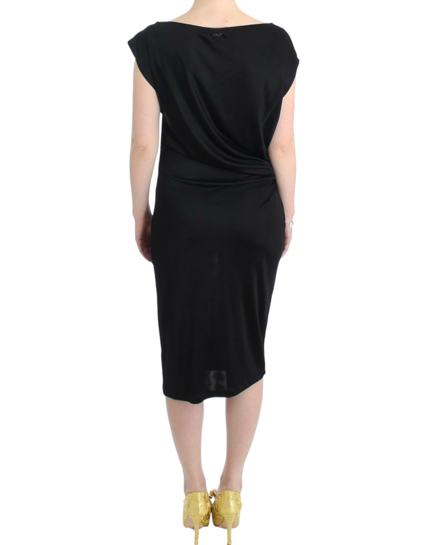 Black assymetric dress