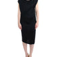 Black assymetric dress