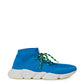 Blue Speed Lace-up Sneakers