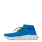 Blue Speed Lace-up Sneakers