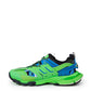 Elevated Green Track Performance Sneakers