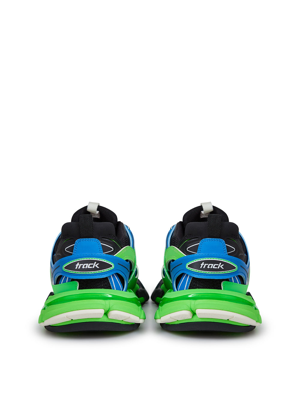 Elevated Green Track Performance Sneakers