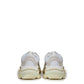 Elevated White Mesh Trekking Sneakers