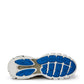 Iconic Blue Track Sneakers with Layered Sole