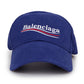 Chic Blue Political Statement Cap