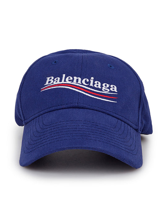 Chic Blue Political Statement Cap