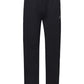 Elegant Black Joggers with Contrast Detailing