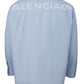 Elegant Blue Oxford Cotton Shirt