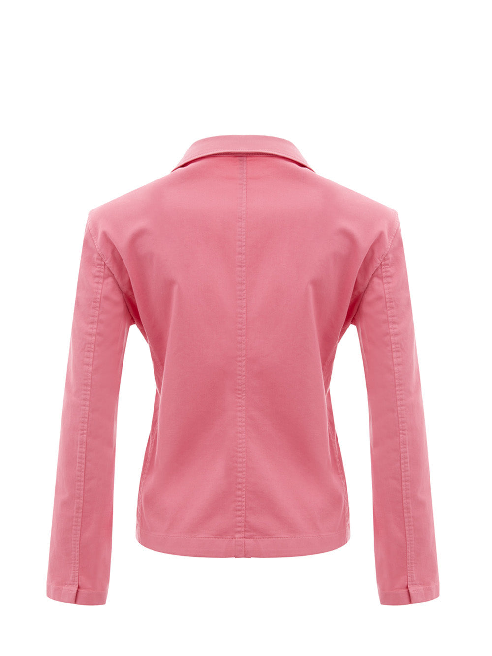 Chic Pink Cotton Jacket by Lardini