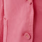 Chic Pink Cotton Jacket by Lardini
