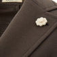 Elegant Taupe Cotton Jacket