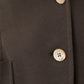Elegant Taupe Cotton Jacket