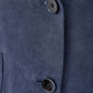 Elegant Blue Viscose Jacket
