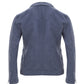 Elegant Blue Viscose Jacket