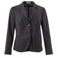 Chic Grey Wool Jacket - Timeless Elegance